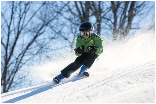 Польза катания на лыжах для детей