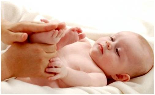 Рефлексология для младенцев и детей