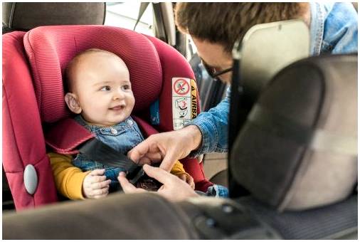 Как разместить детское кресло в машине
